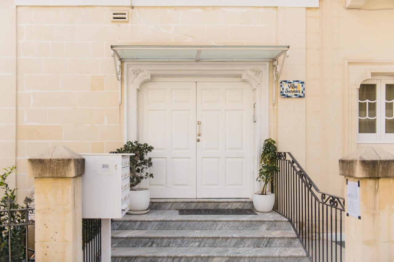 Sliema, Villa Savoia Luxury Apartment For 5 Guests Gżira Kültér fotó